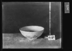 백자발 유리건판