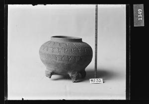 토기인화문사족호 유리건판