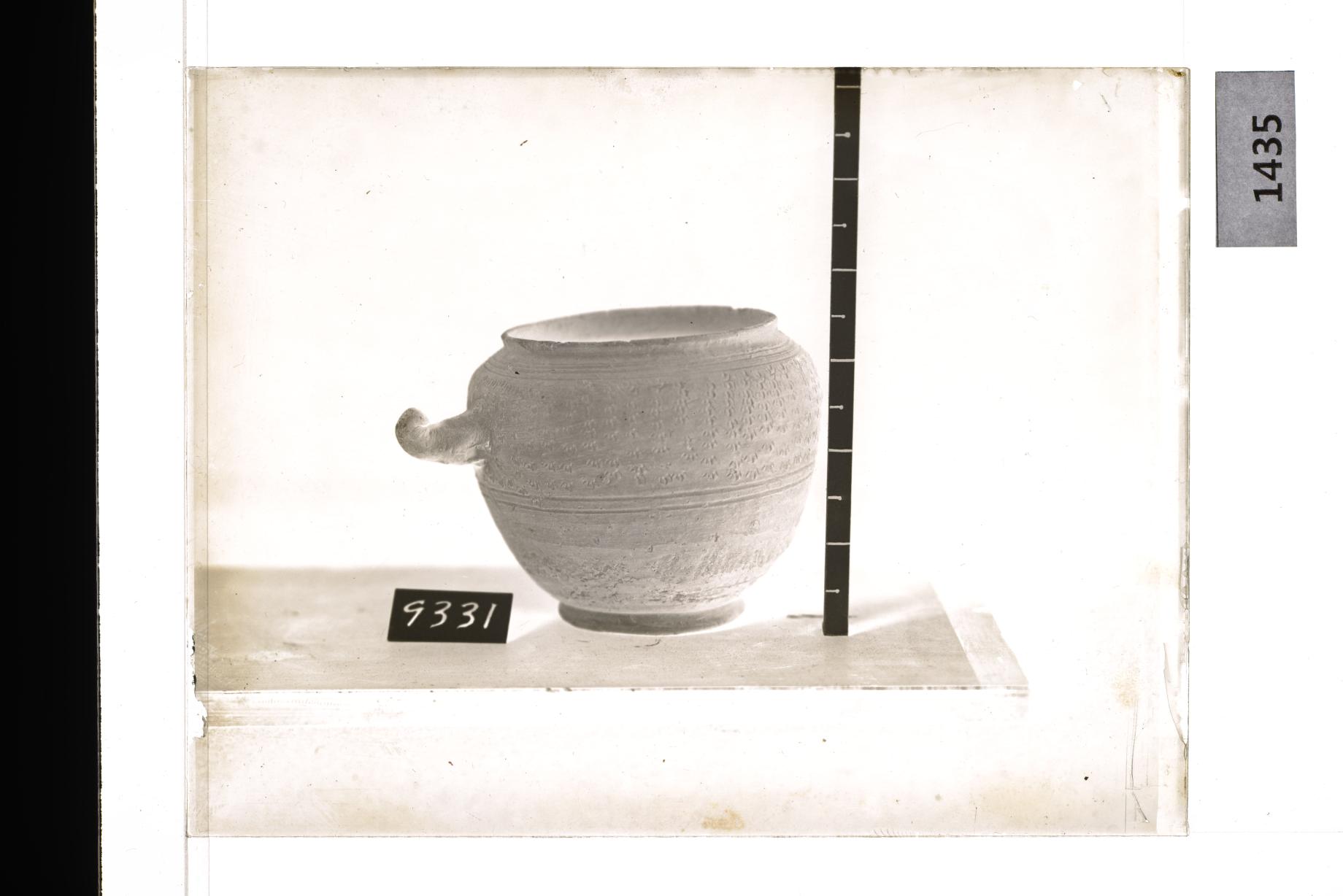 토기인화문파수부호 유리건판