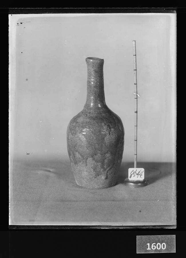 청자병 유리건판