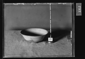 백자발 유리건판