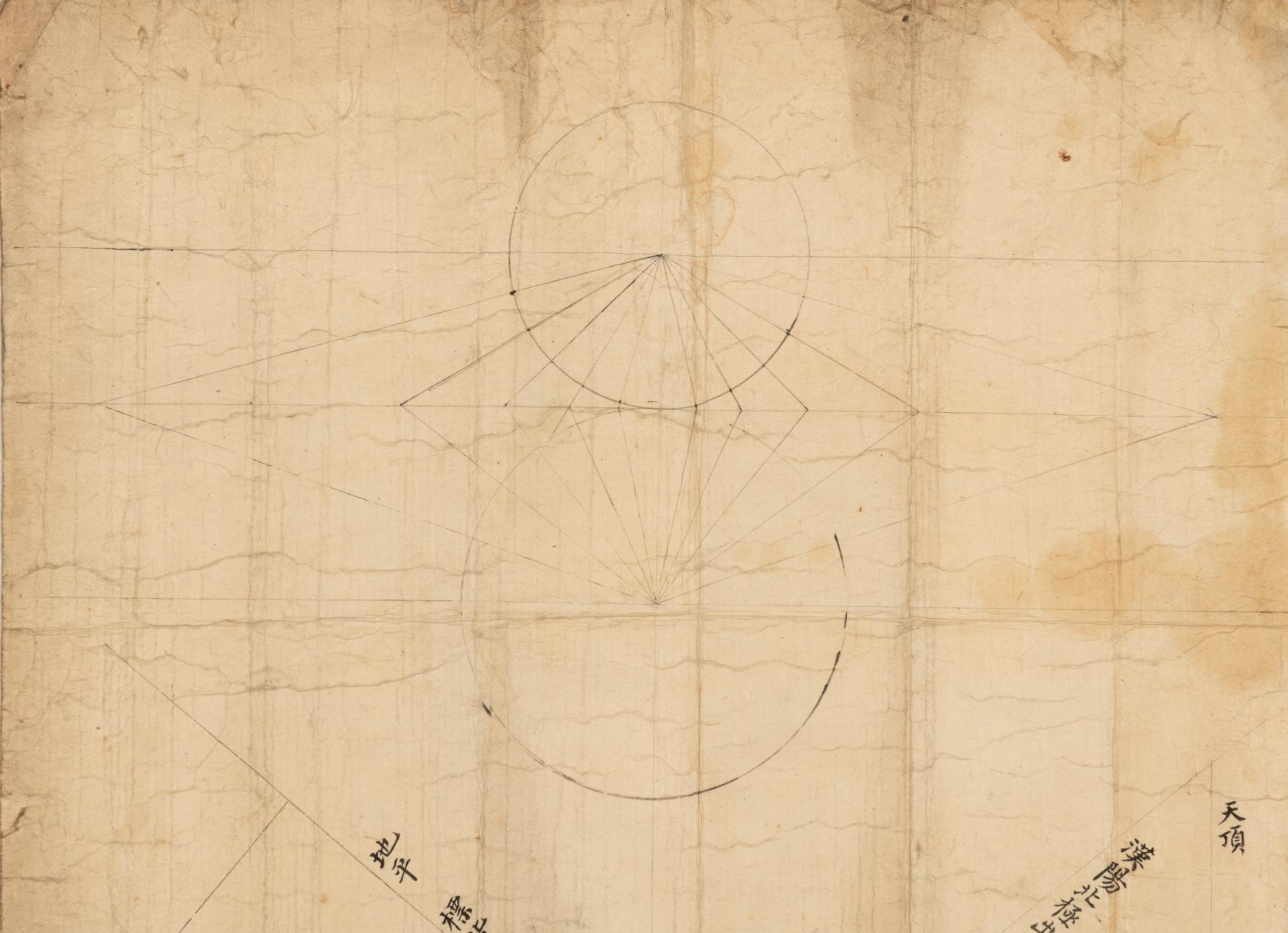 평면해시계 설계도