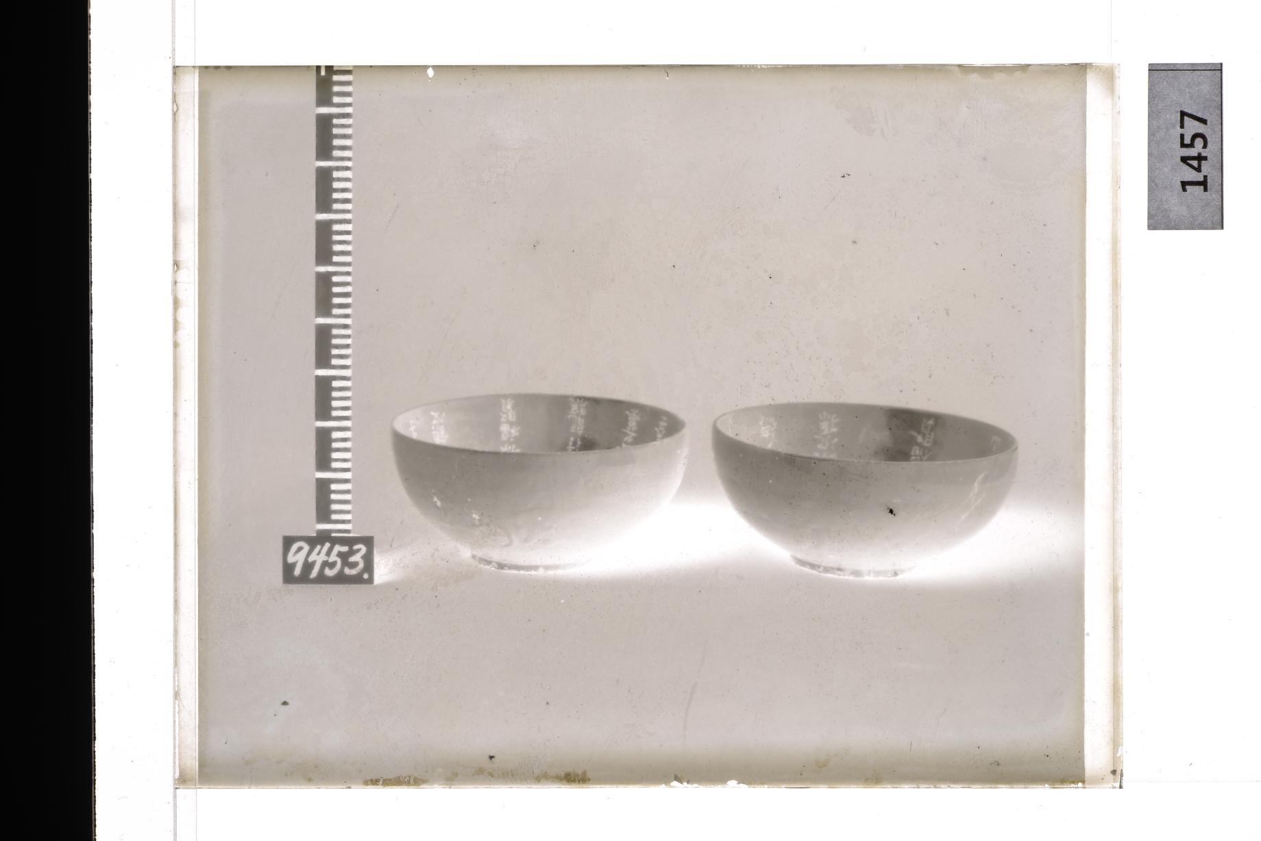 백자임관의·아내신씨묘지발 유리건판