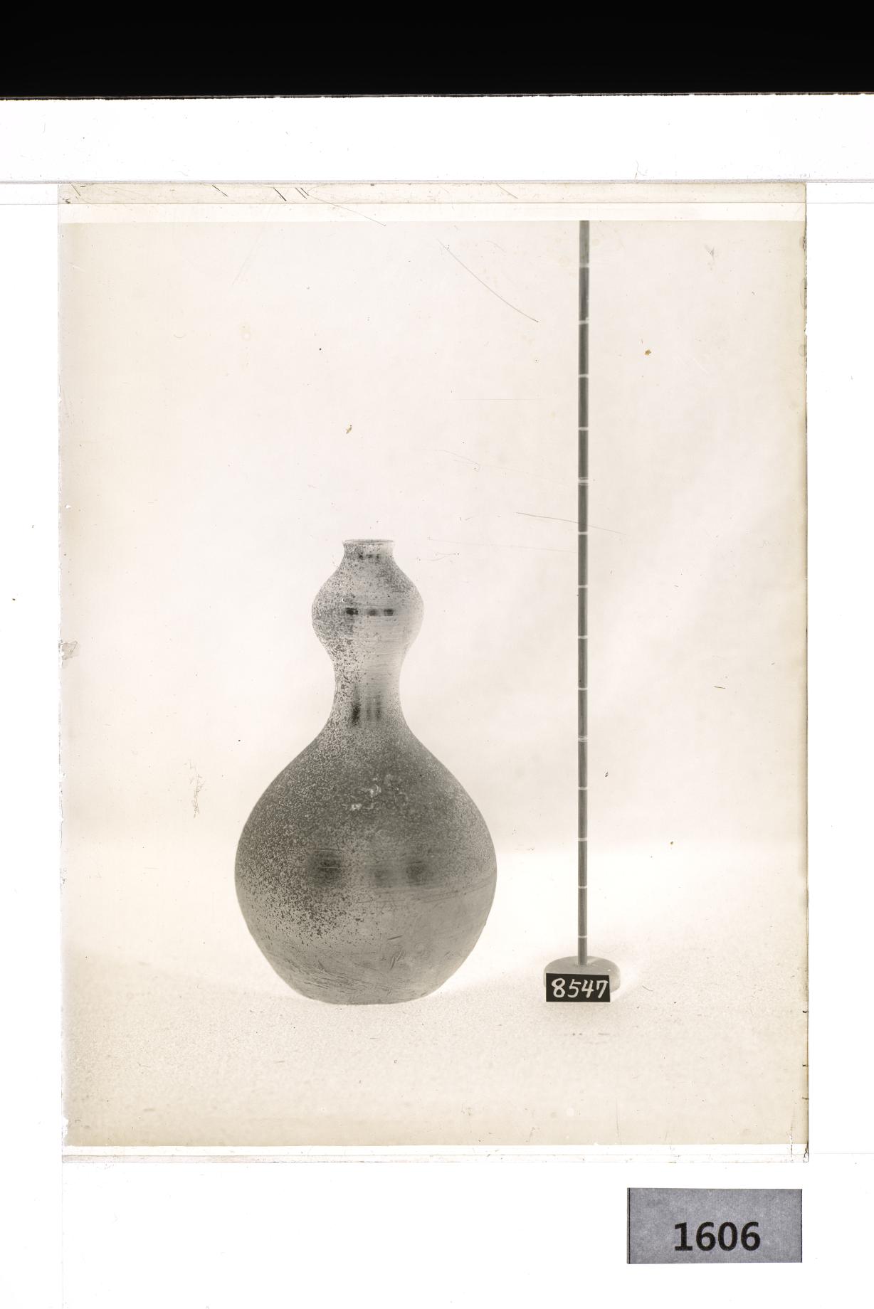 도기표형병 유리건판